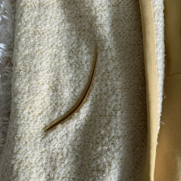 vintage Paris Llilli Ann blazer  yellow tweed size Medium based on measurements - Picture 6 of 7